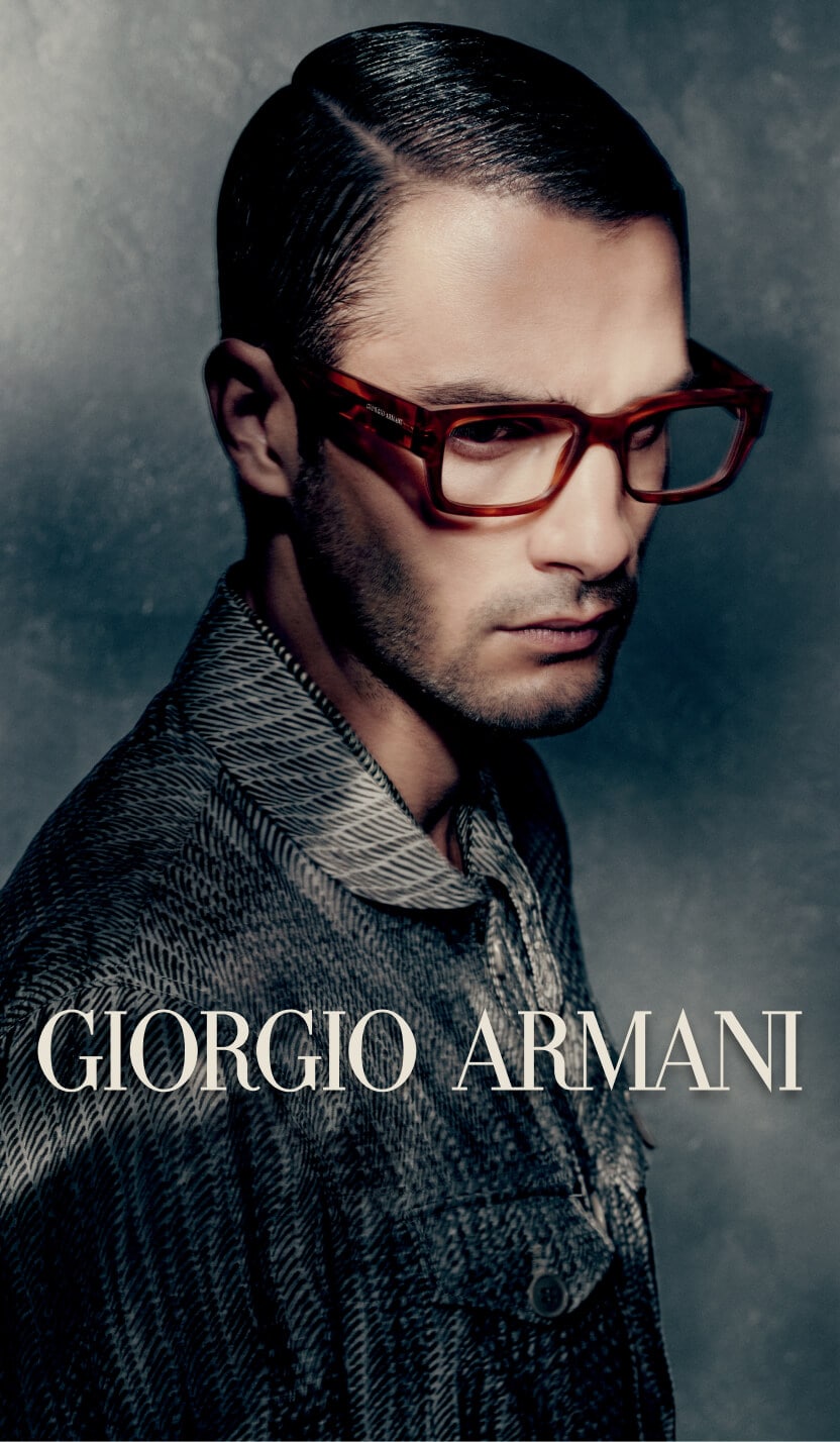 Giorgio Armani vertical banner image