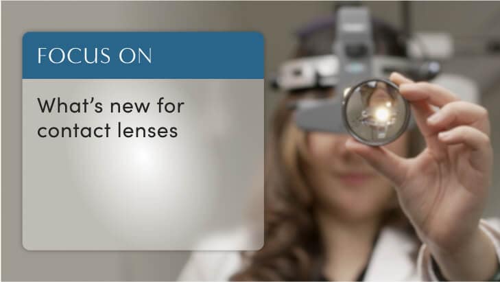 What’s New For Contact Lenses video preview
