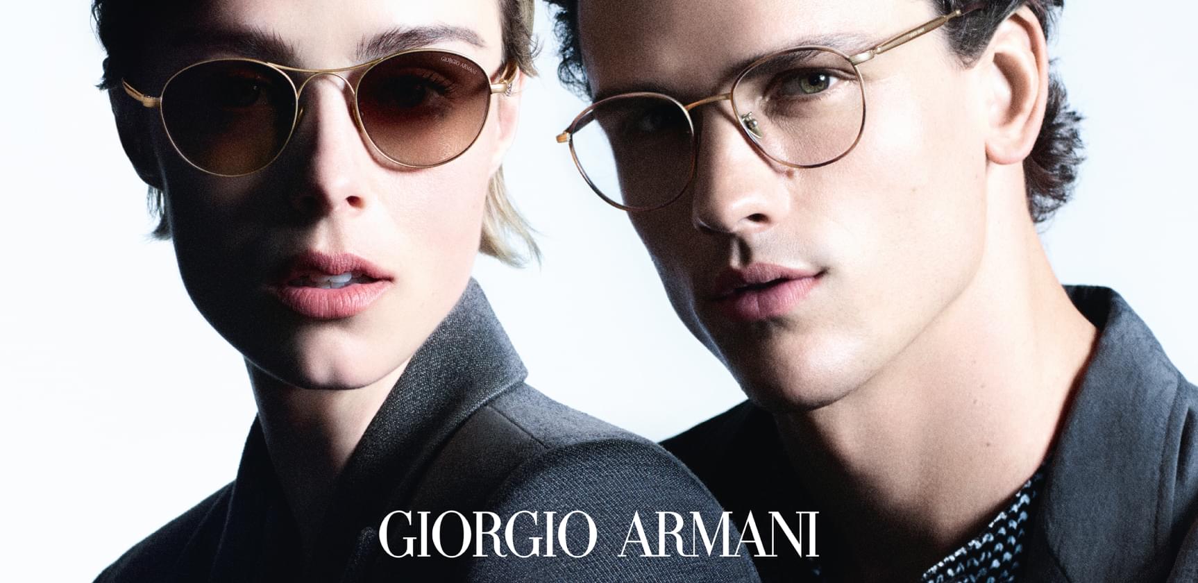 Giorgio Armani eye banner image