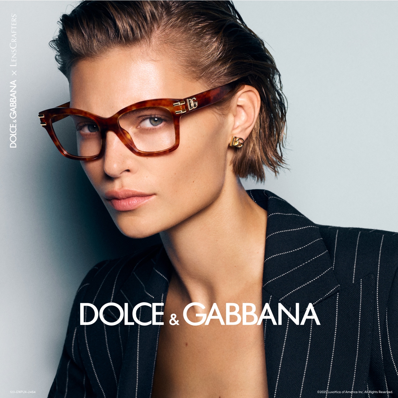 Dolce Gabbana Sunglasses Frame Only DG 4272 3004/13 Havana
