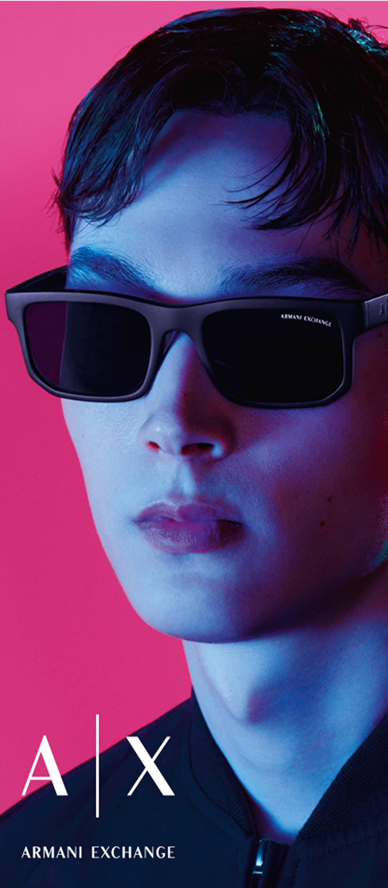 Armani Exchange vertical banner image