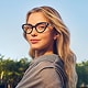 Eyeglasses woman image