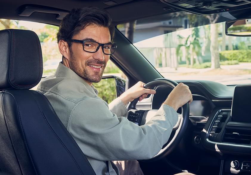 Image de la vision sur la route