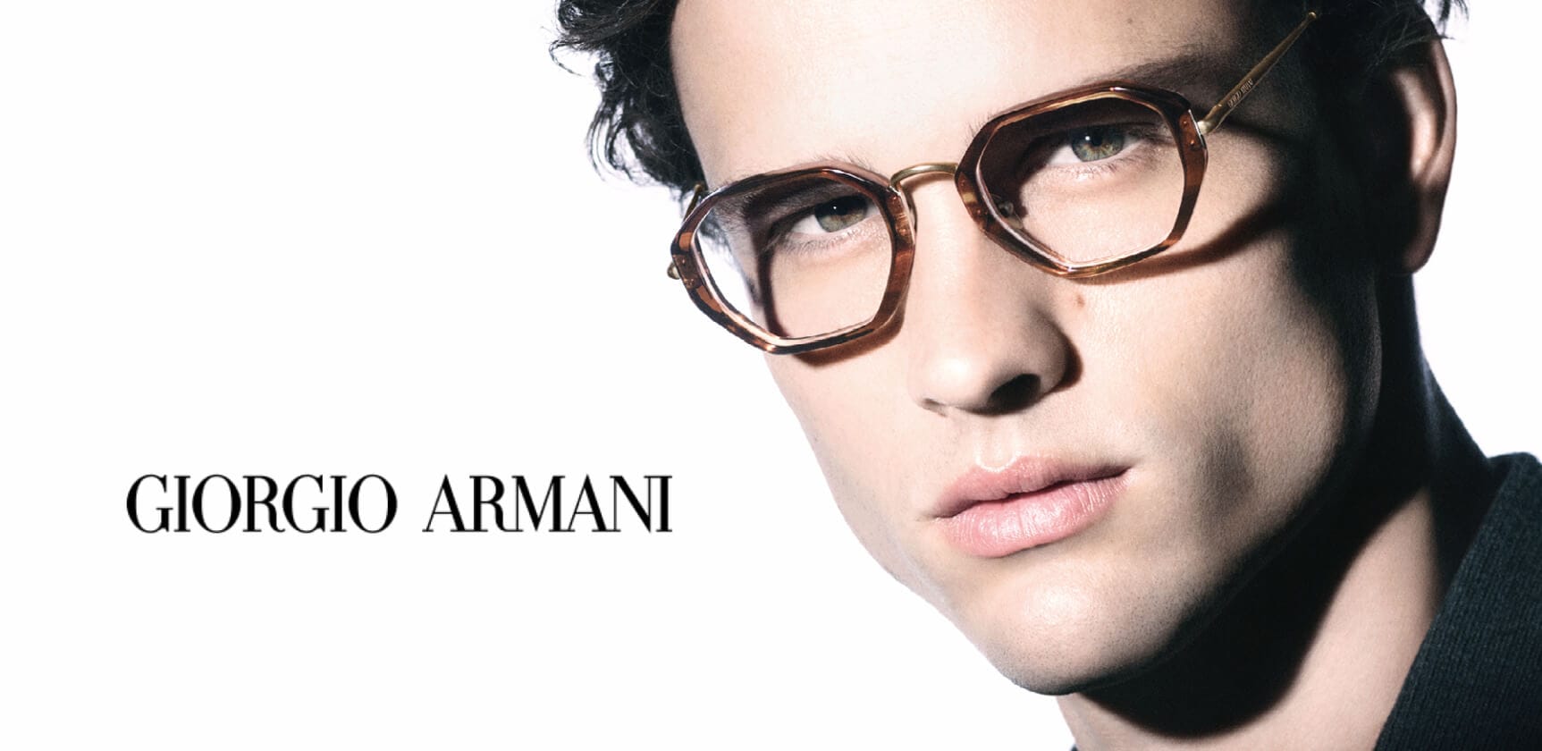 Giorgio Armani eye banner image