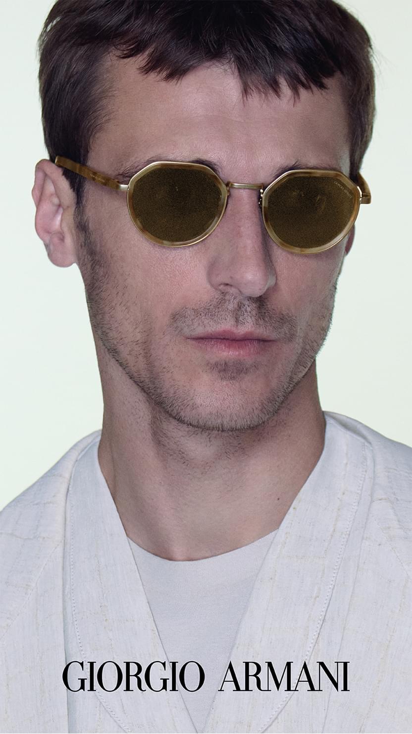 Giorgio Armani vertical banner image