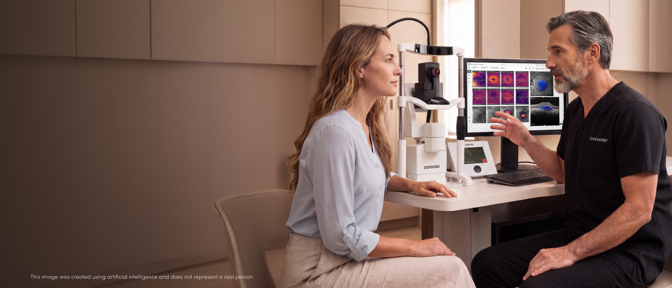 Medical eye care services banner