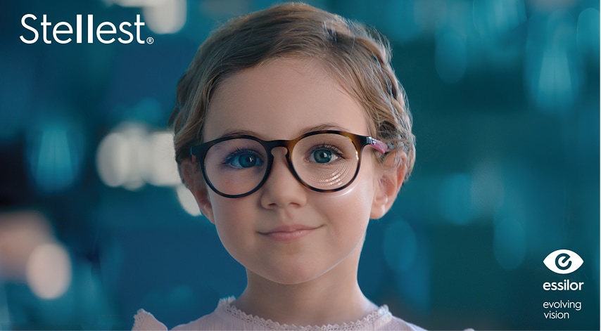 A lens that manages their myopia