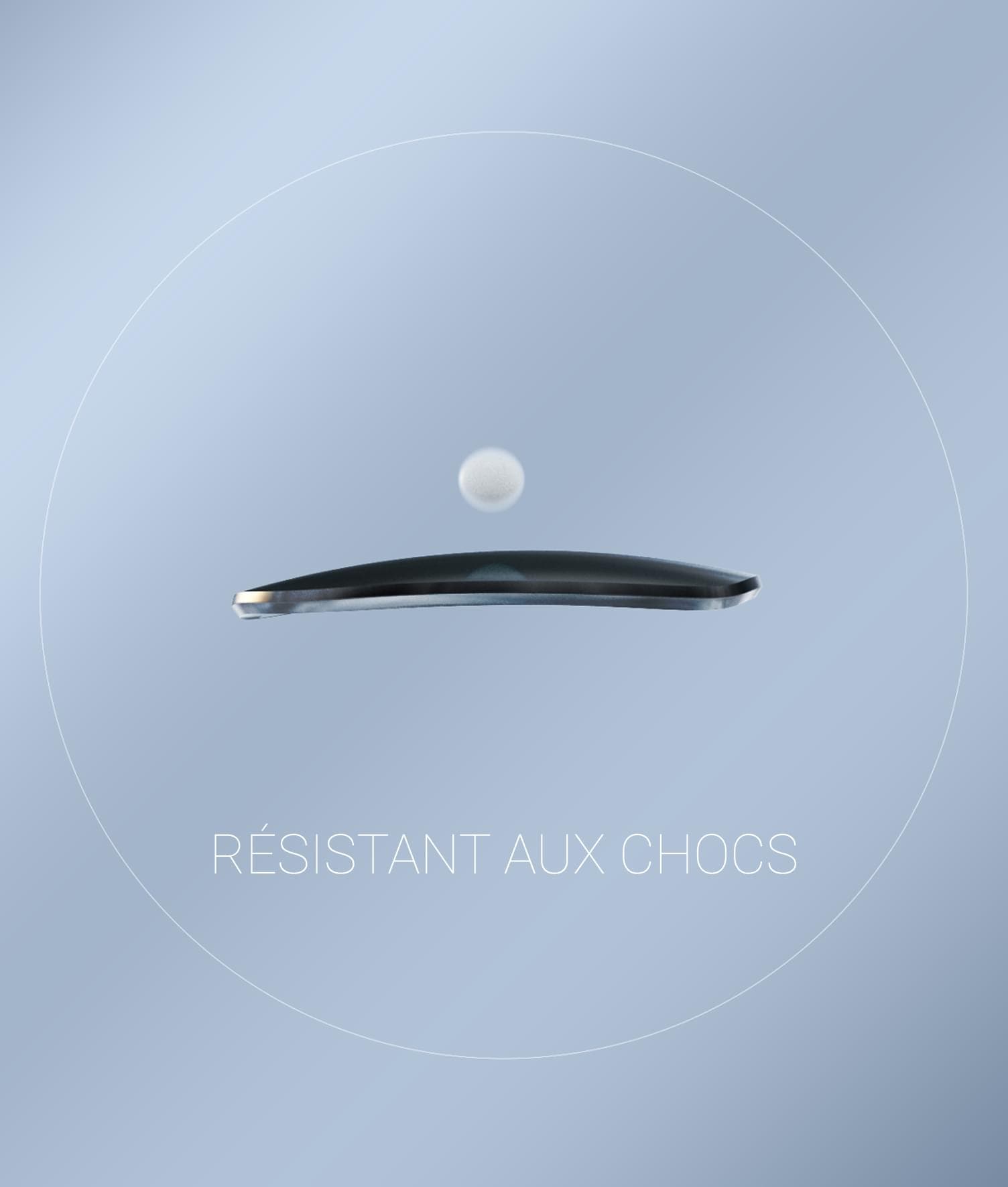 verres résistants aux chocs