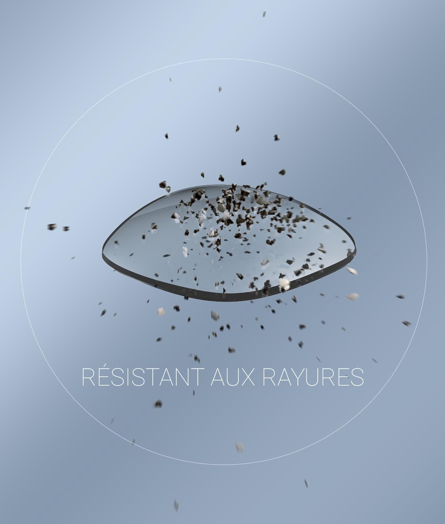 verres résistants aux rayures